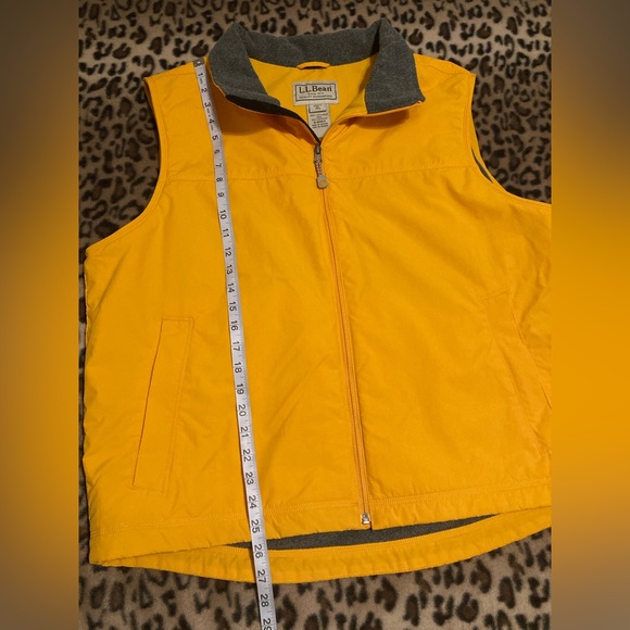 L.L. BEAN Vest Men’s Size XL O BDR4 Fully Lined Winter Vest Zip Front - Picture 3 of 8